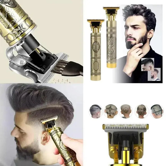 Máquina De Cortar Cabelo e Barba Masculino - Profissional