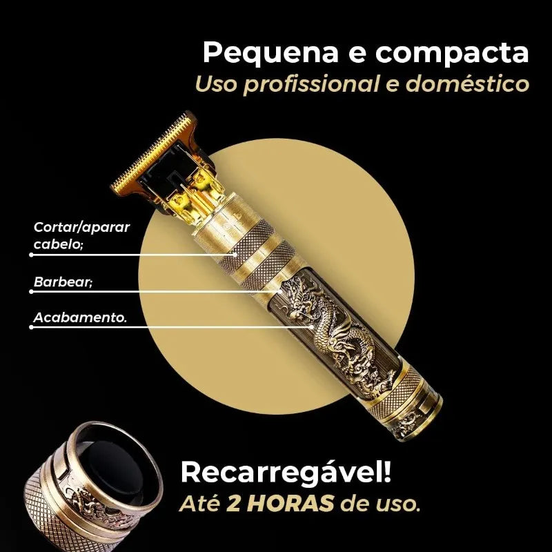 Máquina De Cortar Cabelo e Barba Masculino - Profissional